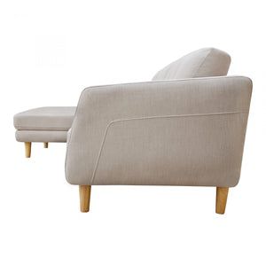 Corey Sectional Light Grey Left