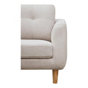 Corey Sectional Light Grey Left
