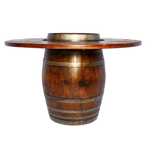 Wine Barrel Bistro Table