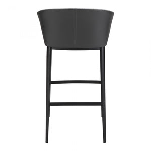 Beckett Bar Stool Grey