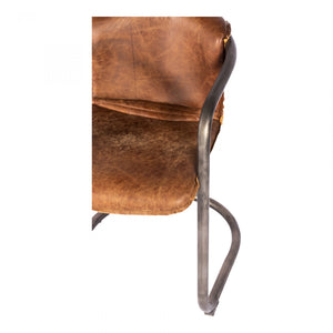 Benedict Dining Chair Light Brown-Set Of Two