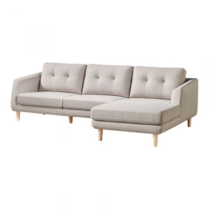 Corey Sectional Light Grey Right
