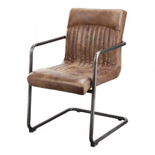 Ansel Arm Chair Light Brown-Set Of Two
