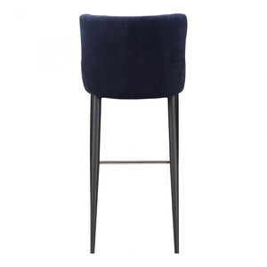 Etta Bar Stool Dark Blue