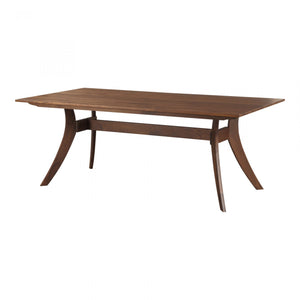 Florence Rectangular Dining Table Small Walnut