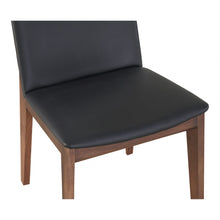 Deco Dining Chair Black Pvc-Set Of Two