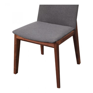 Deco Dining Chair Grey-Set Of Two