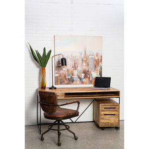Foster Desk Chair - Soft Brown