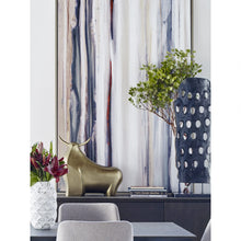 Color Swathe Wall Decor W/Frame Large