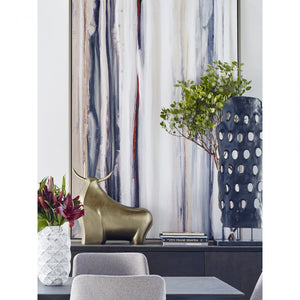 Color Swathe Wall Decor W/Frame Large
