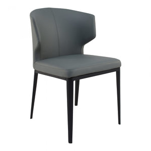 Delaney Side Chair Grey-Set Of Two