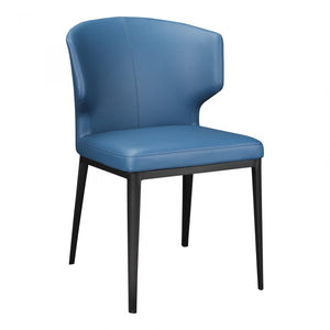 Delaney Side Chair Steel Blue-Set Of Two