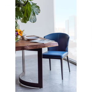 Delaney Side Chair Steel Blue-Set Of Two