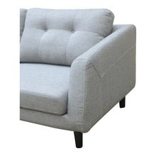 Corey Sectional Dark Grey Left
